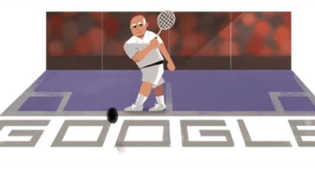 Google Doodle pays homage to Pakistani squash legend Hashim Khan