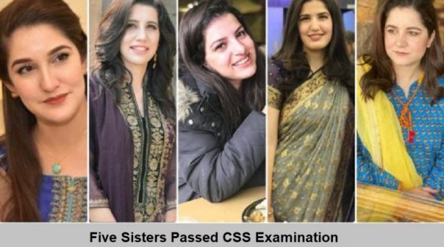 Five sisters set a record of passing the CSS exam