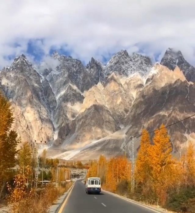 The colours of Gilgit Baltistan just before the onset of winter 2