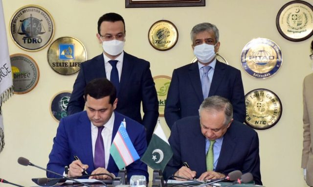 Pakistan & Uzbekistan Sign MoU for Increasing Trade & Joint Projects