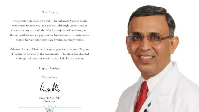 Pakistani-American Doctor Forgives $650,000 In Medical Debt From Cancer Patients