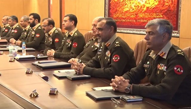 Corps Commanders’ Conference pakistan