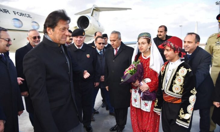 PM Khan reaches Turkey