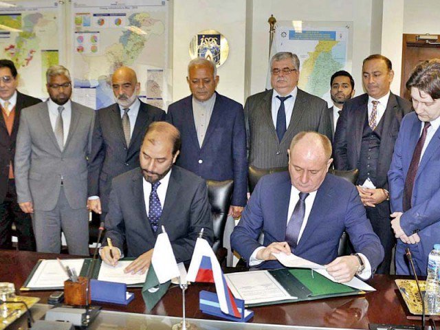 russia investment in pakistan energy sector