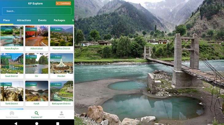 tourism web portal of KPK