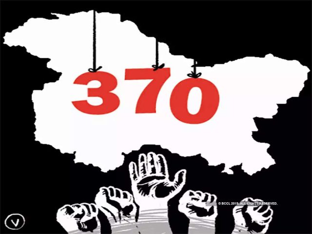 kashmir new issue article 370