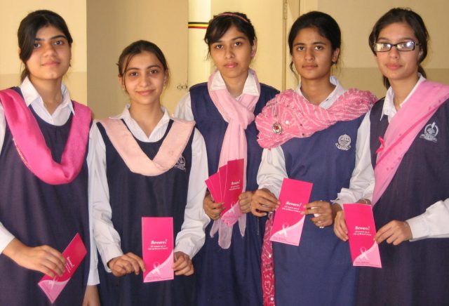 pink ribbon foundation in pakistan