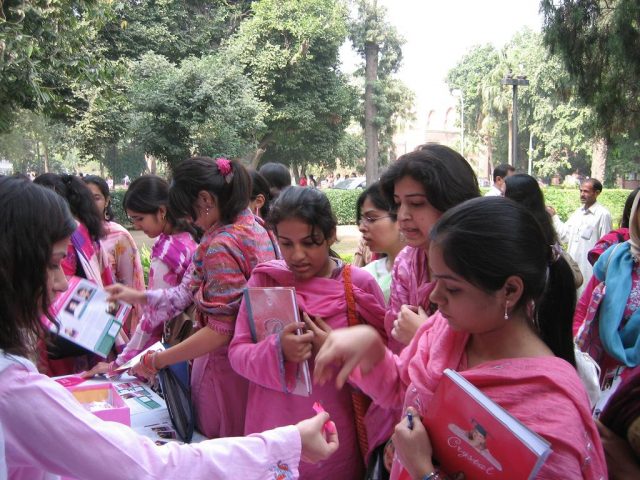 pink ribbon foundation in pakistan