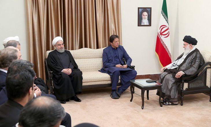 imran khan WITH Iranian leaders