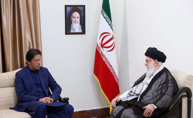 imran khan WITH Iranian leaders