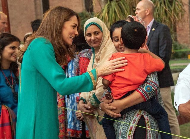 Britain's Prince William and Catherine, Duchess of Cambridge visit Shaukat Khanum Memorial Cancer Hospital in Lahore, Pakistan October 17, 2019