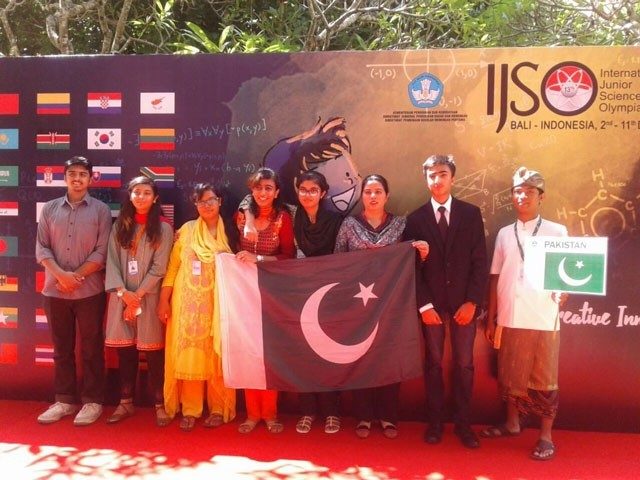 Six Pakistani students had participated in the Olympiad