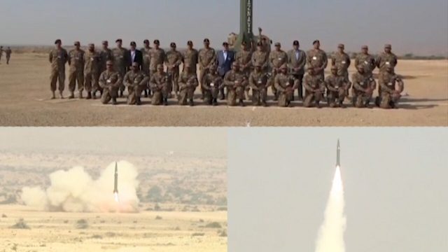 Pakistan Successfully Test Fires Surface to Surface Ghaznavi Ballistic Missile2