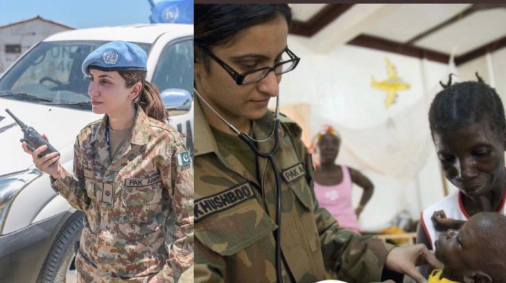 Pak Army Women's Con-fermented UN Medals in Peacekeeping Mission
