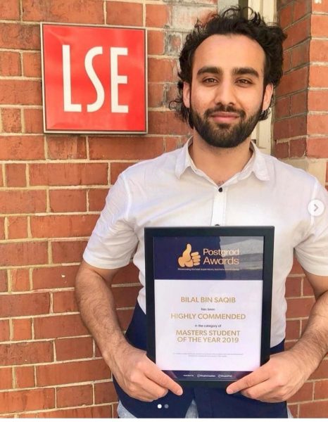 Pakistani student in London makes it to prestigious Forbes 30