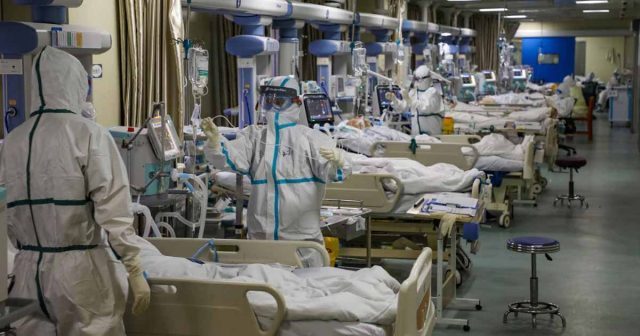 hospitals overwhelmed with virus patients