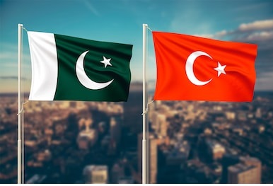 Pakistan Turkey Flag