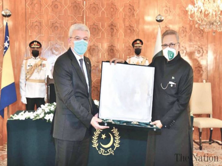 Nishan-e-Pakistan' conferred on Chairman of Presidency of Bosnia and Herzegovina