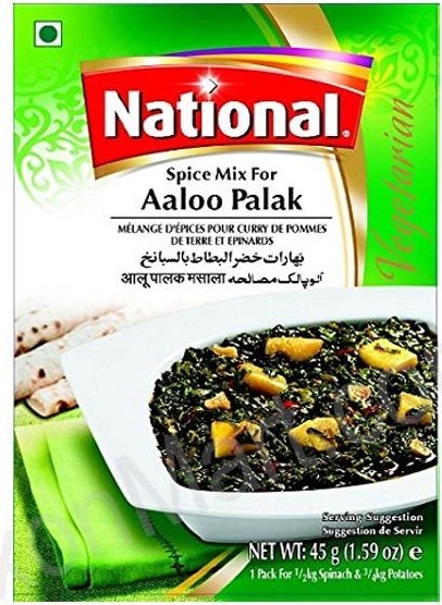 Aloo Palak National