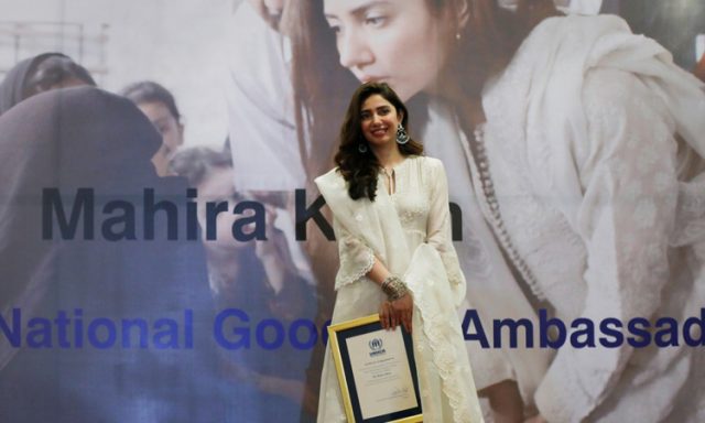 Mahira Khan appointed UNHCR goodwill ambassador for Pakistan