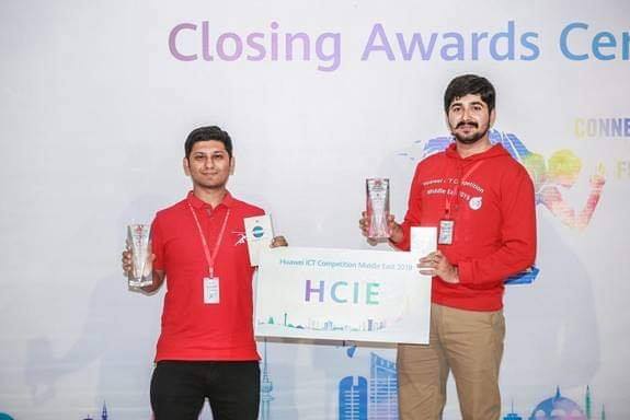 NUST Students Win Top Prize At Huawei ICT Competition-2020 Middle East Region