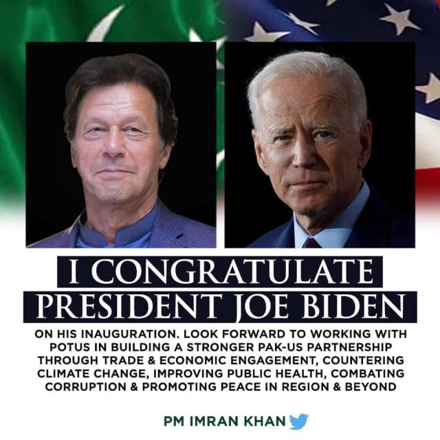 PM Imran Khan’s message to Joe Biden - next American president!