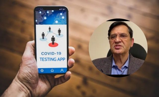Pakistani Dr Naqeeb Khalid develops app for instant Covid-19 testing