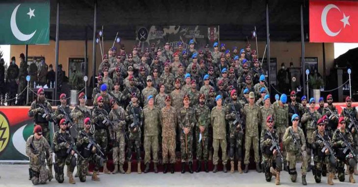 Pakistan-Turkey joint military exercise 'ATATURK-XI' begins
