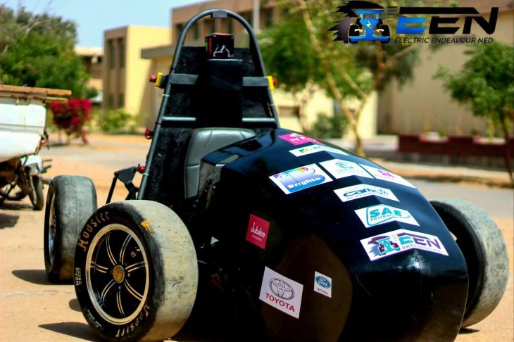 NED University students develop Pakistan's second Formula Electric Sports car