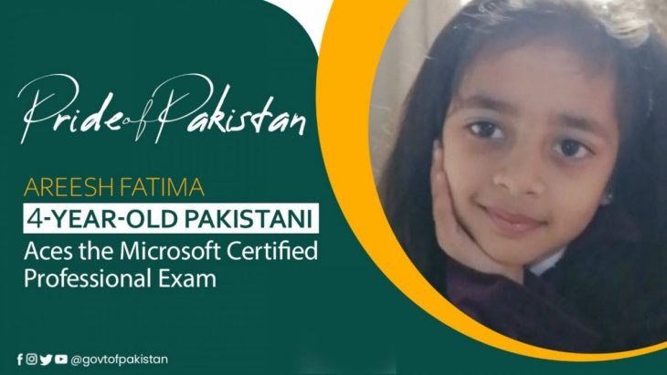 4-Year-Old Areesh Aces the Microsoft Certified Professional Exam