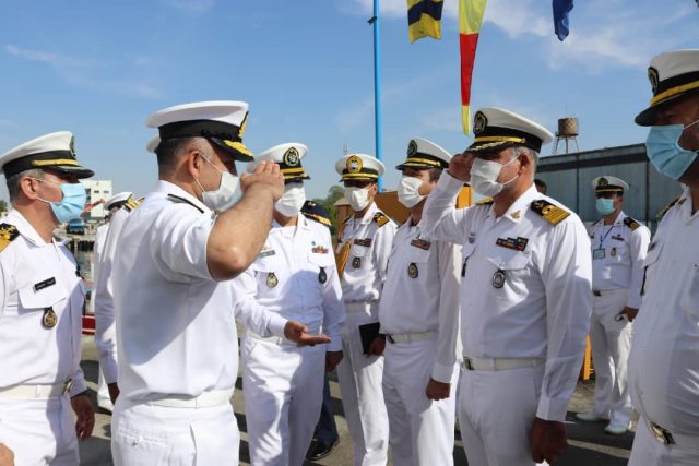  نیروی دریایی پاکستان در بندرعباس