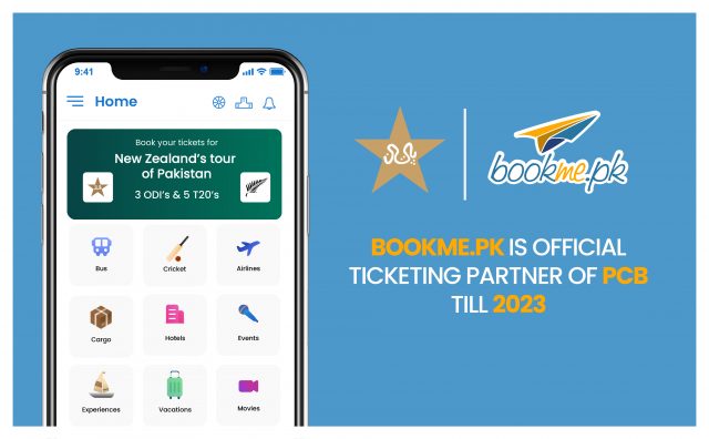 Bookme.pk appointed ticketing services partner PCB