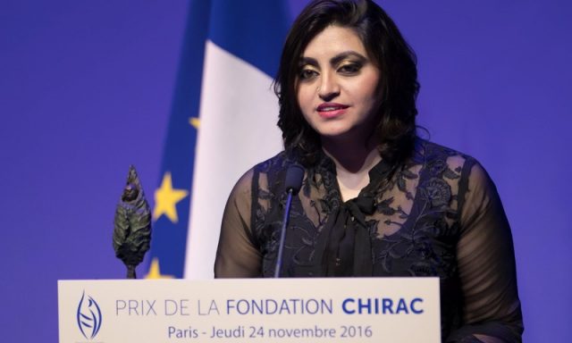 Two Pakistani women awarded Chirac Prize