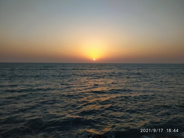sunset in gwadar pakistan